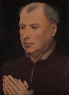 Man in Prayer, ca. 1430-35. Creator: Workshop of Robert Campin