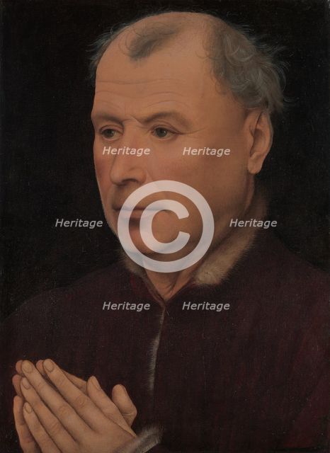 Man in Prayer, ca. 1430-35. Creator: Workshop of Robert Campin.