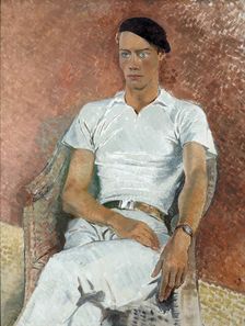 Man in white, 1933. Creator: Glyn Warren Philpot