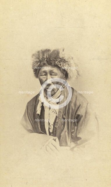 Man, probably Kazakh or Burut, between 1870 and 1886. Creator: Unknown.