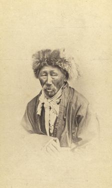 Man, probably Kazakh or Burut, between 1870 and 1886. Creator: Unknown
