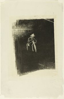 Man Resting On His Spade, n.d. Creator: Jean Francois Millet