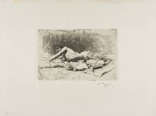 Man Rolling, n.d. Creator: Mariano Jose Maria Bernardo Fortuny y Carbo