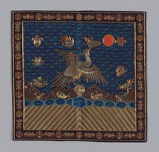 Man's Court Badge, China, 1880/1900, Qing dynasty (1644-1911). Creator: Unknown