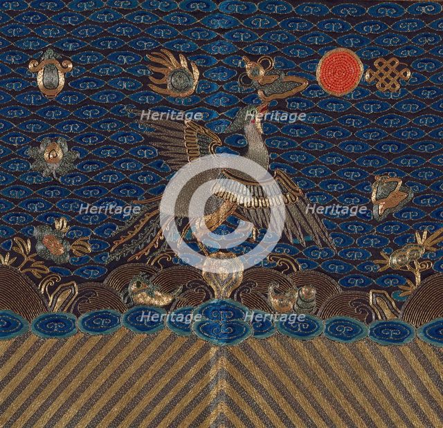 Man's Court Badge, China, 1880/1900, Qing dynasty (1644-1911). Creator: Unknown.