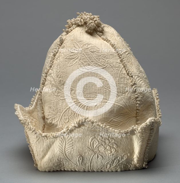 Man's Cap, 1600s. Creator: Unknown.