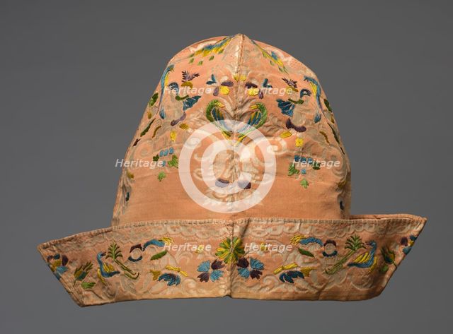 Man's Cap, 1700s. Creator: Unknown.