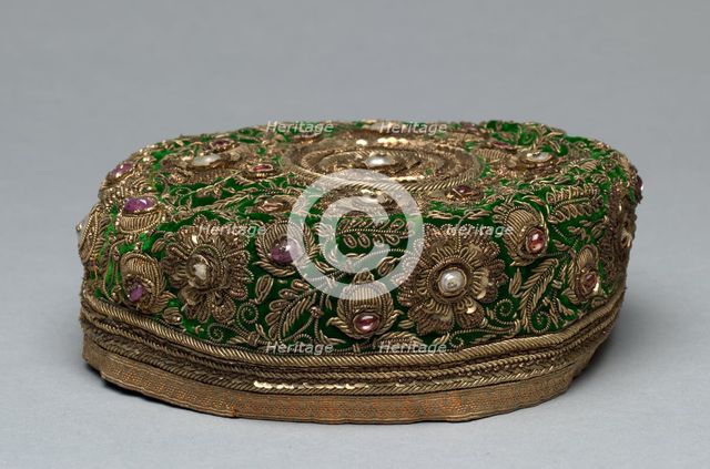 Man's Cap, 1800s. Creator: Unknown.