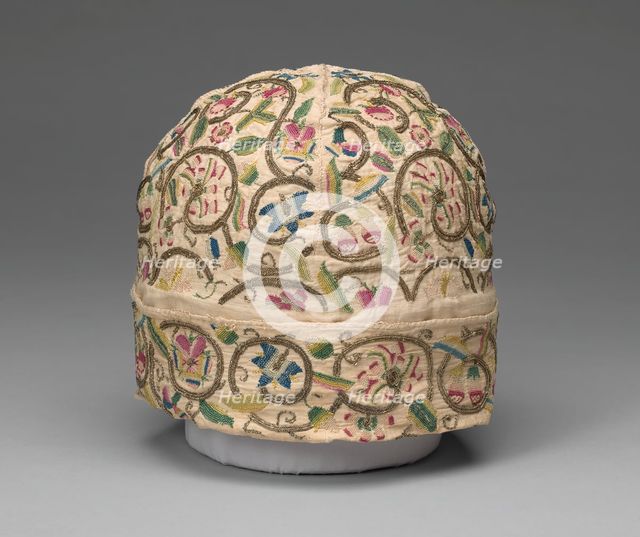 Man's Cap, England, 1601/25. Creator: Unknown.