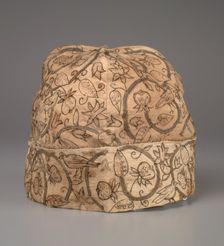 Man's Cap, late 1500s. Creator: Unknown