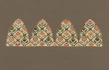 Man's Cap (Unassembled), England, 1601/25. Creator: Unknown