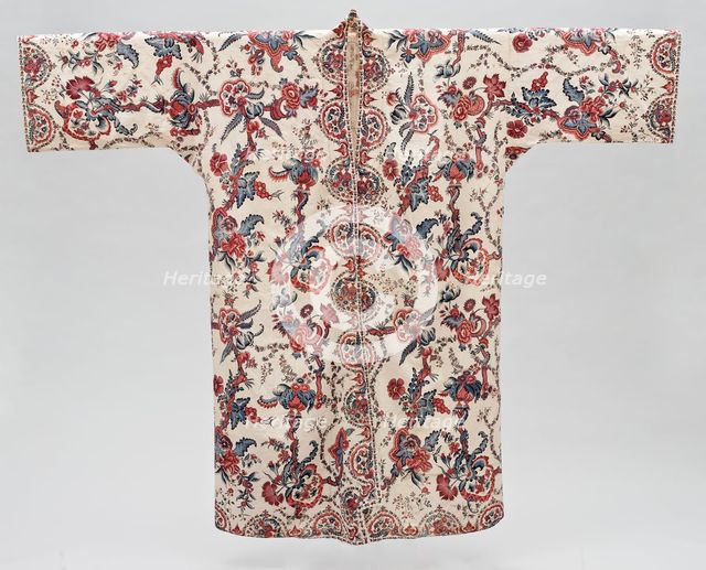 Man’s at-home robe or banyan, India, probably Coromandel Coast; for the Western market, c1700-c1750. Creator: Unknown.