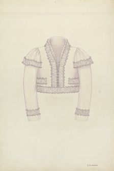 Man's Bolero, c. 1936. Creator: Syrena Swanson