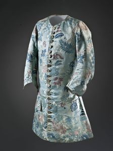 Man’s "bizarre" silk sleeved waistcoat, France, c.1715. Creator: Unknown