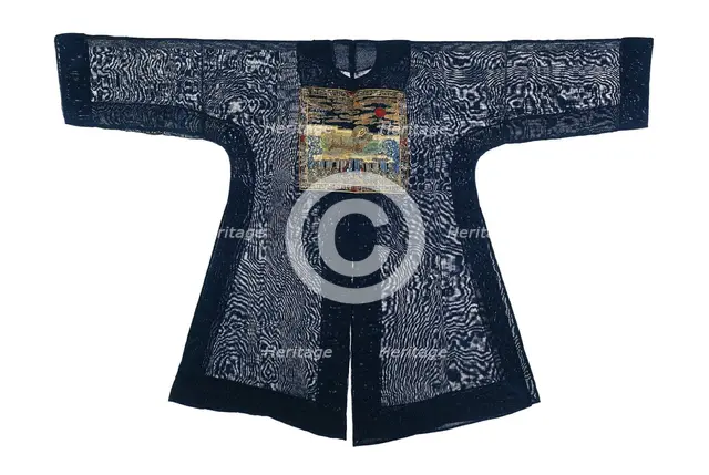 Man's Bufu (Court Surcoat), China, Qing dynasty (1644-1911), 1875/1900. Creator: Unknown.