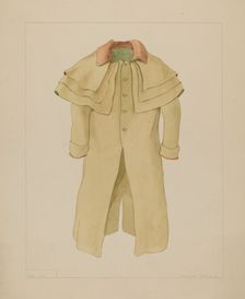 Man's Great Coat, c. 1937. Creator: Frederick Jackson