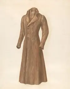 Man's Dressing Gown, c. 1939. Creator: Henry De Wolfe