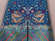 Man's formal robe with clouds and dragons, 19th century (1801 - 1900)C. Creator: Unknown