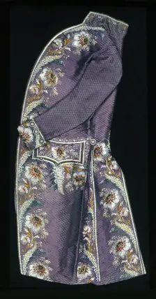 Man's Full-length Coat, France, c. 1790. Creator: Unknown