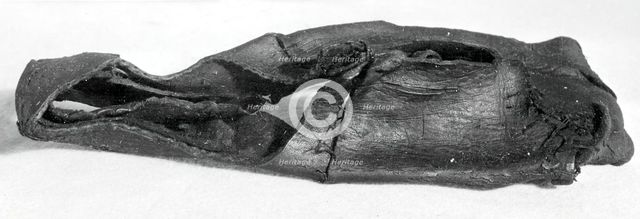 Man's Horned Toe Shoe, England, 16th century. Creator: Unknown.