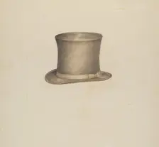 Man's Hat, 1935/1942. Creator: Henry De Wolfe
