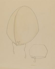 Man's Night Cap, c. 1936. Creator: Doris Beer