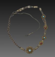 Man's Silver Chain, 1800s. Creator: Unknown