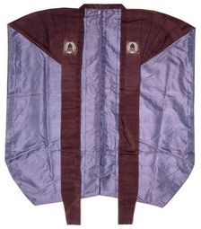Man's Sleeveless Cape (Kataginu), late 19th century. Creator: Unknown