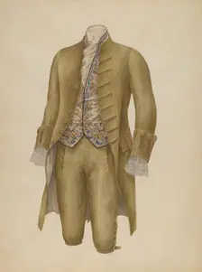 Man's Suit, 1935/1942. Creator: Henry De Wolfe
