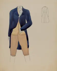 Man's Suit, 1936. Creator: Charles Criswell