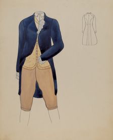 Man's Suit, 1936. Creator: Charles Criswell