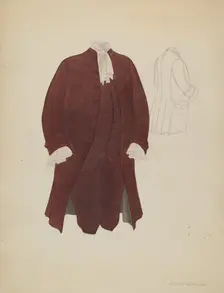 Man's Suit, c. 1936. Creator: Melita Hofmann