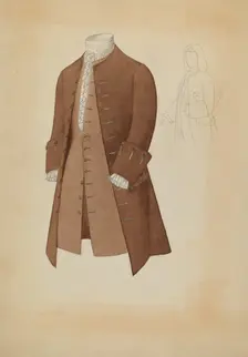 Man's Suit, c. 1937. Creator: Creighton Kay-Scott