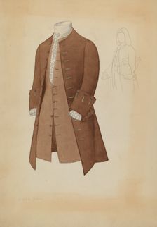 Man's Suit, c. 1937. Creator: Creighton Kay-Scott