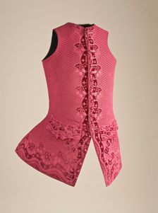 Man’s waistcoat, French, c.1750. Creator: Unknown