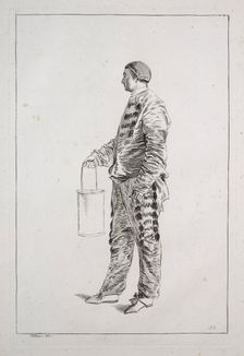 Man Standing, 1700s. Creator: Unknown