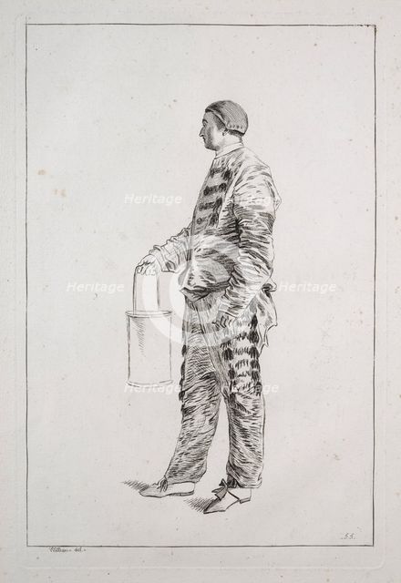 Man Standing, 1700s. Creator: Unknown.