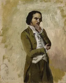 Man Standing, 1879. Creator: Aukusti Uotila