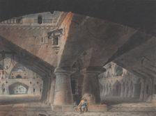 Man Seated in Prison, 1781. Creator: Victor Jean Nicolle
