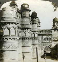Man Singh Palace, Gwalior, Madhya Pradesh, India, c1900s(?).Artist: Underwood & Underwood