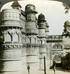 Man Singh Palace, Gwalior, Madhya Pradesh, India, c1900s(?).Artist: Underwood & Underwood