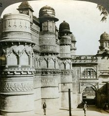 Man Singh Palace, Gwalior, Madhya Pradesh, India, c1900s(?).Artist: Underwood & Underwood