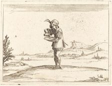 Man Washing a Pearl. Creator: Jacques Callot