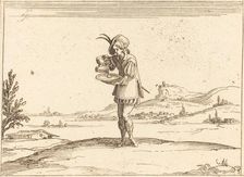 Man Washing a Pearl. Creator: Jacques Callot