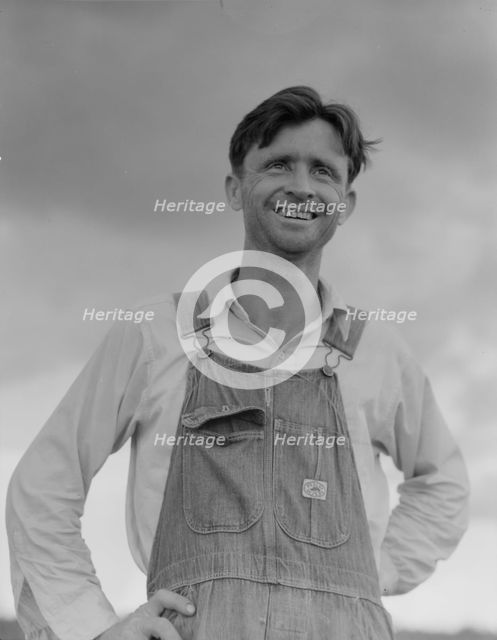Man who worked in Fullerton, Louisiana lumber mill for fifteen years, 1937. Creator: Dorothea Lange.
