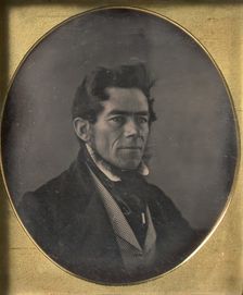 Man with Chinstrap Beard, 1840s. Creator: John Plumbe