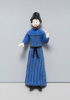 Man with a Black Fez, France, 1750/99. Creator: Verres de Nevers