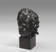 Man With A Broken Nose, modeled 1863-64. Creator: Auguste Rodin