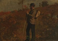 Man with a Knapsack, October 10, 1873. Creator: Winslow Homer