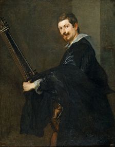 Man with a Lute, between c1622 and c1632. Creator: Anthony van Dyck